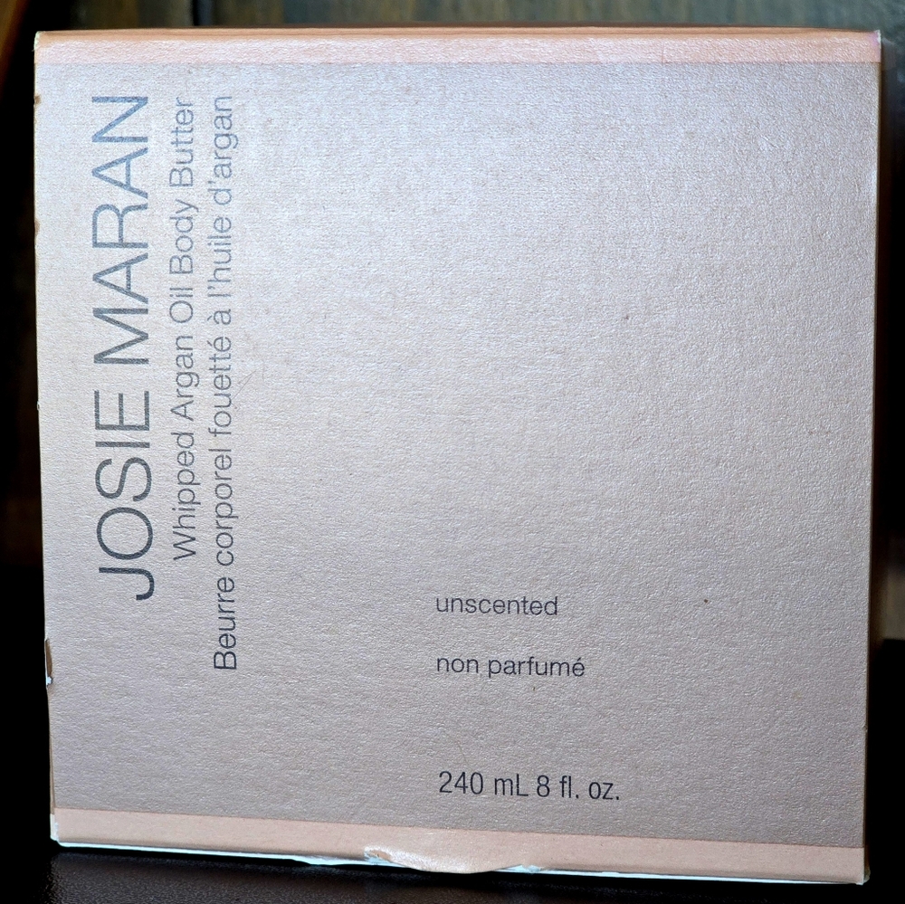 Josie Maran Whipped Argan Oil- UNSCENTED 8oz - Picture 4 of 4